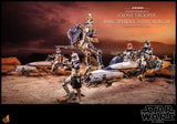 Hot Toys Star Wars: The Clone Wars Heavy Weapons Clone Trooper and BARC Speeder with Sidecar
