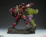 Sideshow Marvel Comcis Hulk vs Hulkbuster Maquette Statue