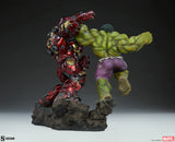 Sideshow Marvel Comcis Hulk vs Hulkbuster Maquette Statue