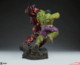 Sideshow Marvel Comcis Hulk vs Hulkbuster Maquette Statue
