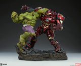 Sideshow Marvel Comcis Hulk vs Hulkbuster Maquette Statue
