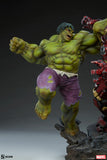 Sideshow Marvel Comcis Hulk vs Hulkbuster Maquette Statue