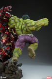 Sideshow Marvel Comcis Hulk vs Hulkbuster Maquette Statue