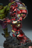 Sideshow Marvel Comcis Hulk vs Hulkbuster Maquette Statue