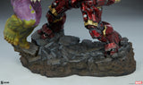 Sideshow Marvel Comcis Hulk vs Hulkbuster Maquette Statue