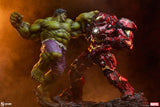 Sideshow Marvel Comcis Hulk vs Hulkbuster Maquette Statue