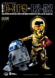 Beast Kingdom Star Wars Exclusive C-3PO & R2-D2 Chrome Figure Set