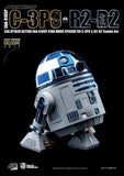 Beast Kingdom Star Wars Exclusive C-3PO & R2-D2 Chrome Figure Set