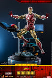 Hot Toys Marvel Comics The Origins Collection - Comics Masterpiece Series Diecast Iron Man (Delxue) 1/6 Scale Collectible Figure