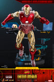 Hot Toys Marvel Comics The Origins Collection - Comics Masterpiece Series Diecast Iron Man (Delxue) 1/6 Scale Collectible Figure