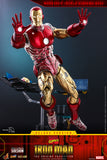 Hot Toys Marvel Comics The Origins Collection - Comics Masterpiece Series Diecast Iron Man (Delxue) 1/6 Scale Collectible Figure