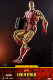 Hot Toys Marvel Comics The Origins Collection - Comics Masterpiece Series Diecast Iron Man (Delxue) 1/6 Scale Collectible Figure