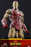 Hot Toys Marvel Comics The Origins Collection - Comics Masterpiece Series Diecast Iron Man (Delxue) 1/6 Scale Collectible Figure