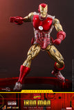 Hot Toys Marvel Comics The Origins Collection - Comics Masterpiece Series Diecast Iron Man (Delxue) 1/6 Scale Collectible Figure