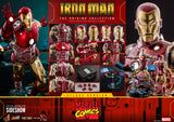 Hot Toys Marvel Comics The Origins Collection - Comics Masterpiece Series Diecast Iron Man (Delxue) 1/6 Scale Collectible Figure