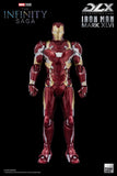 Threezero Marvel Infinity Saga Captain America: Civil War Iron Man Mark 46 DLX 1/12 Scale Die-Cast Action Figure