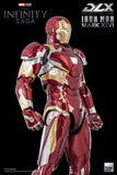 Threezero Marvel Infinity Saga Captain America: Civil War Iron Man Mark 46 DLX 1/12 Scale Die-Cast Action Figure