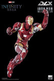 Threezero Marvel Infinity Saga Captain America: Civil War Iron Man Mark 46 DLX 1/12 Scale Die-Cast Action Figure