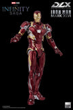 Threezero Marvel Infinity Saga Captain America: Civil War Iron Man Mark 46 DLX 1/12 Scale Die-Cast Action Figure