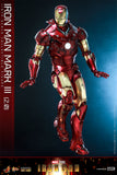 Hot Toys Marvel Comics Iron Man (2008) Iron Man Mark III (2.0) Diecast 1/6 Scale 12" Collectible Figure