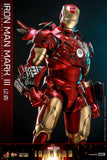 Hot Toys Marvel Comics Iron Man (2008) Iron Man Mark III (2.0) Diecast 1/6 Scale 12" Collectible Figure
