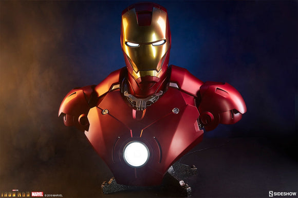 Sideshow Marvel Comics Iron Man Iron Man Mark III Life-Size Bust Statue