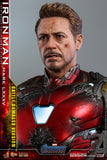 Hot Toys Marvel Comics Avengers Endgame Iron Man Mark LXXXV (Battle Damaged Version) Diecast 1/6 Scale Collectible Figure