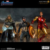 Iron Studios Marvel Avengers Endgame Iron Man Mark LXXXV (Deluxe) 1/4  Scale Legacy Replica Statue