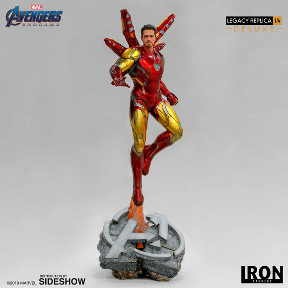 Iron Studios Marvel Avengers Endgame Iron Man Mark LXXXV (Deluxe) 1/4  Scale Legacy Replica Statue