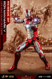 Hot Toys Marvel Comics Iron Man 2 Iron Man Mark V Diecast Reissue 1/6 Scale 12" Collectible Figure