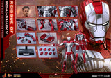Hot Toys Marvel Comics Iron Man 2 Iron Man Mark V Diecast Reissue 1/6 Scale 12" Collectible Figure