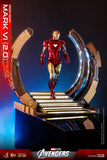 Hot Toys Marvel Comics The Avengers Iron Man Mark VI (2.0) Diecast 1/6 Scale 12" Collectible Figure