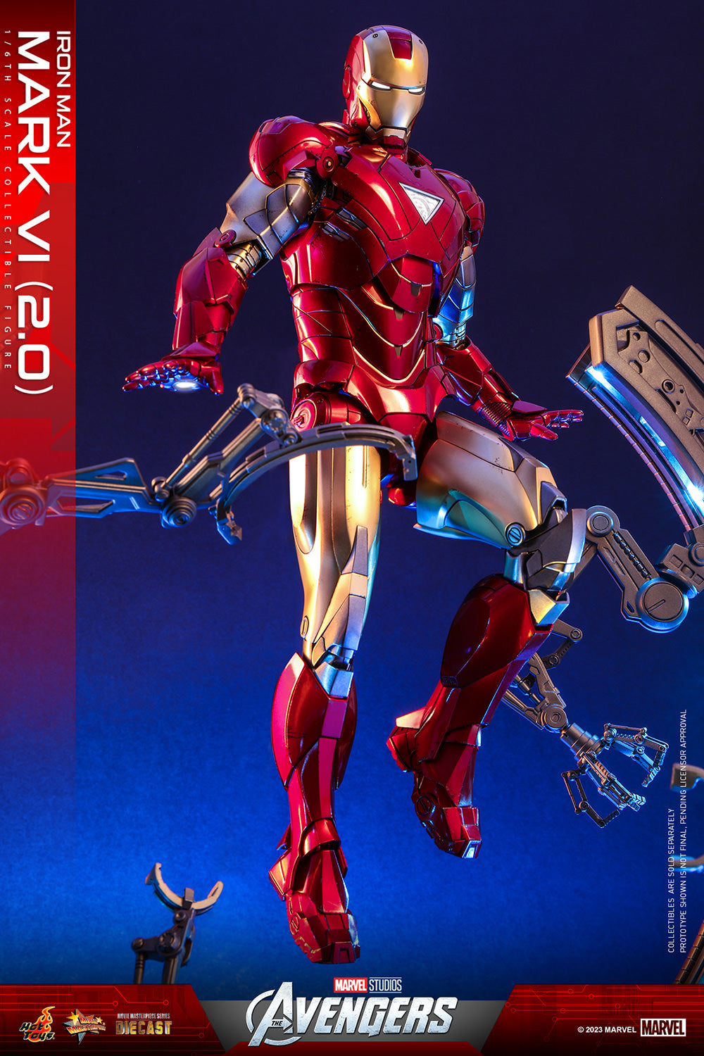 Hot toys iron man shop mark vi diecast