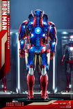 Hot Toys Marvel Comics Iron Man 3 Iron Man Mark VII (Open Armor Version) 1/6 Scale 12' Collectible Diorama Figure