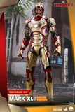 Hot Toys Marvel Iron Man 3 Iron Man Mark XLII 1/4 Quarter Scale Figure (Deluxe Version) Reissue