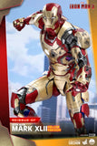 Hot Toys Marvel Iron Man 3 Iron Man Mark XLII 1/4 Quarter Scale Figure (Deluxe Version) Reissue