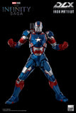 Threezero Marvel Avengers Infinity Saga Iron Patriot DLX 1/12 Scale Die-Cast Action Figure