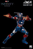 Threezero Marvel Avengers Infinity Saga Iron Patriot DLX 1/12 Scale Die-Cast Action Figure