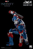 Threezero Marvel Avengers Infinity Saga Iron Patriot DLX 1/12 Scale Die-Cast Action Figure