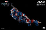 Threezero Marvel Avengers Infinity Saga Iron Patriot DLX 1/12 Scale Die-Cast Action Figure