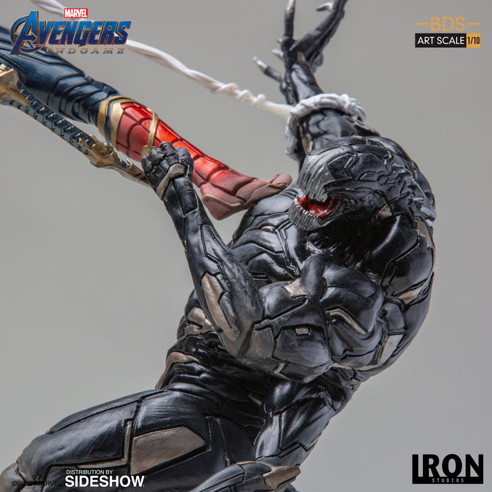 Iron Studios Marvel Comics Avengers Endgame Iron Spider VS