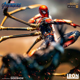 Iron Studios Marvel Comics Avengers Endgame Iron Spider VS Outrider Art Scale 1/10 Battle Diorama Series Statue