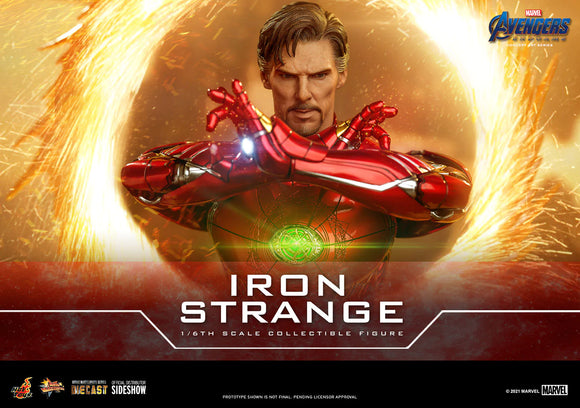 Hot Toys Marvel Avengers Endgame Concept Art Series Collection Doctor Strange Iron Strange Suit Diecast 1/6 Scale 12