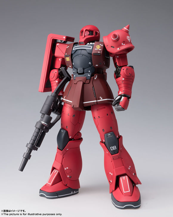 Bandai Gundam Fix Figuration Metal Composite MS-05S Char Aznable's Zaku I Diecast Action Figure