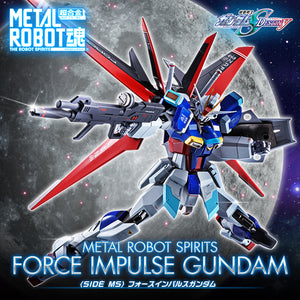 Bandai Mobile Suit Gundam Seed Destiny Side MS Force Impulse Gundam Metal Robot Spirits Action Figure