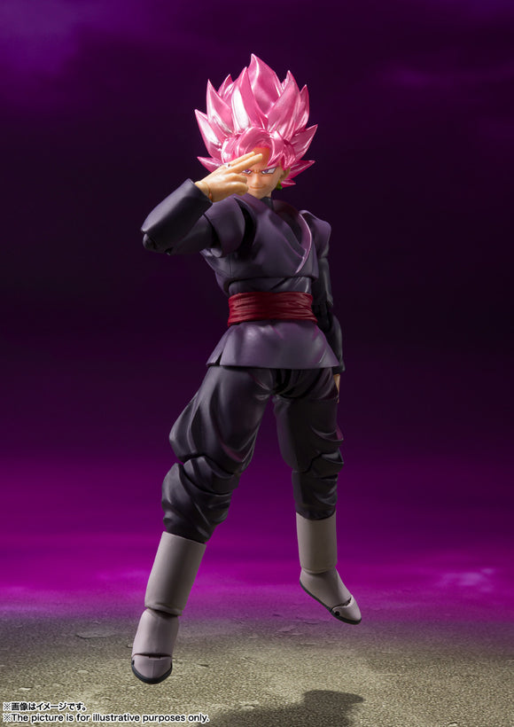 Bandai S.H.Figuarts Dragon Ball Super Super Goku Black Super Saiyan Rose Action Figure