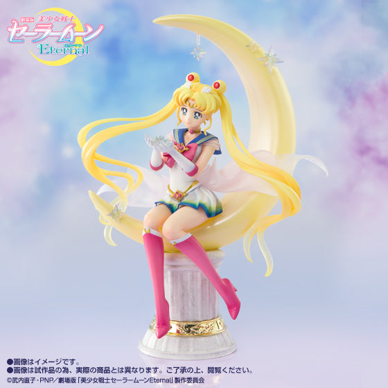 Bandai Sailor Moon Eternal Figuarts Zero Chouette Super Sailor Moon (Bright Moon & Legendary Silver Crystal)