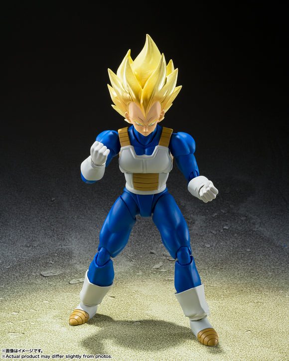 Bandai Dragon Ball Z S.H.Figuarts Super Saiyan Vegeta (Awakening Super Saiyan Blood)