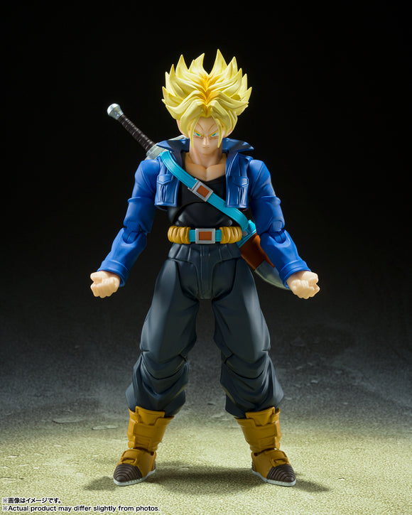 Bandai Dragon Ball Z S.H.Figuarts Super Saiyan Trunks (Boy from the Future)