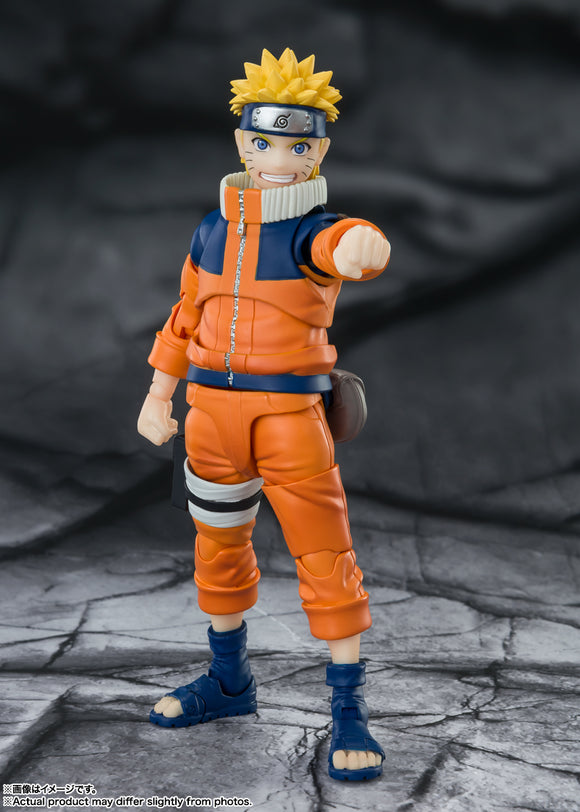 Bandai S.H.Figuarts Naruto Naruto Uzumaki No.1 Most Unpredictable Ninja Action Figure